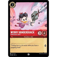 Ravensburger Webby Vanderquack - Enthusiastic Duck (127/204) (Into the Inklands) by LAB7 Malta, Europe