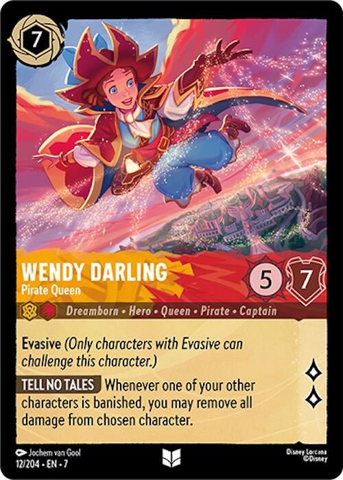 Ravensburger Wendy Darling - Pirate Queen (12/204) (Archazia's Island) by LAB7 Malta, Europe