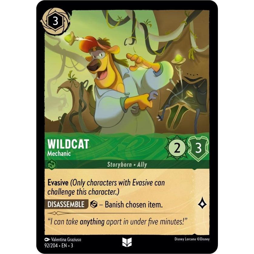 Ravensburger Wildcat - Mechanic (92/204) (Into the Inklands) by LAB7 Malta, Europe