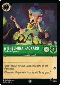 Ravensburger Wilhelmina Packard - The Radio Operator (85/204) (Reign of Jafar) by LAB7 Malta, Europe