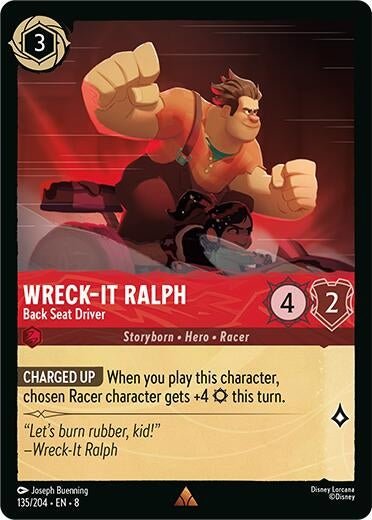 Ravensburger Wreck - It Ralph - Back Seat Driver (135/204) (Reign of Jafar) by LAB7 Malta, Europe
