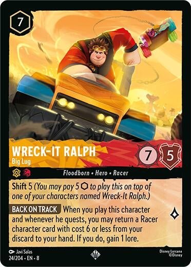 Ravensburger Wreck - It Ralph - Big Lug (24/204) (Reign of Jafar) by LAB7 Malta, Europe
