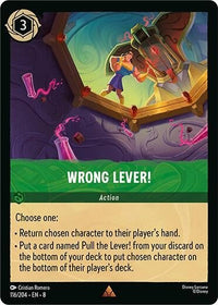 Ravensburger Wrong Lever! (116/204) (Reign of Jafar) by LAB7 Malta, Europe