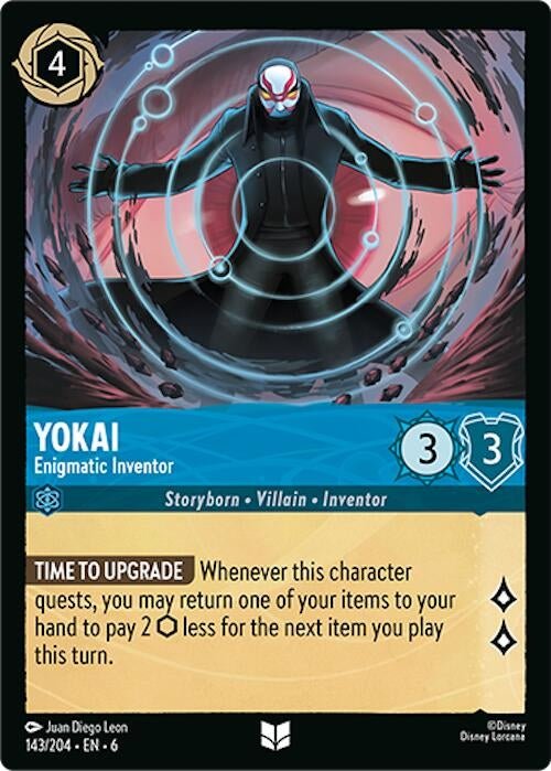 Ravensburger Yokai - Enigmatic Inventor (143/204) (Azurite Sea) by LAB7 Malta, Europe