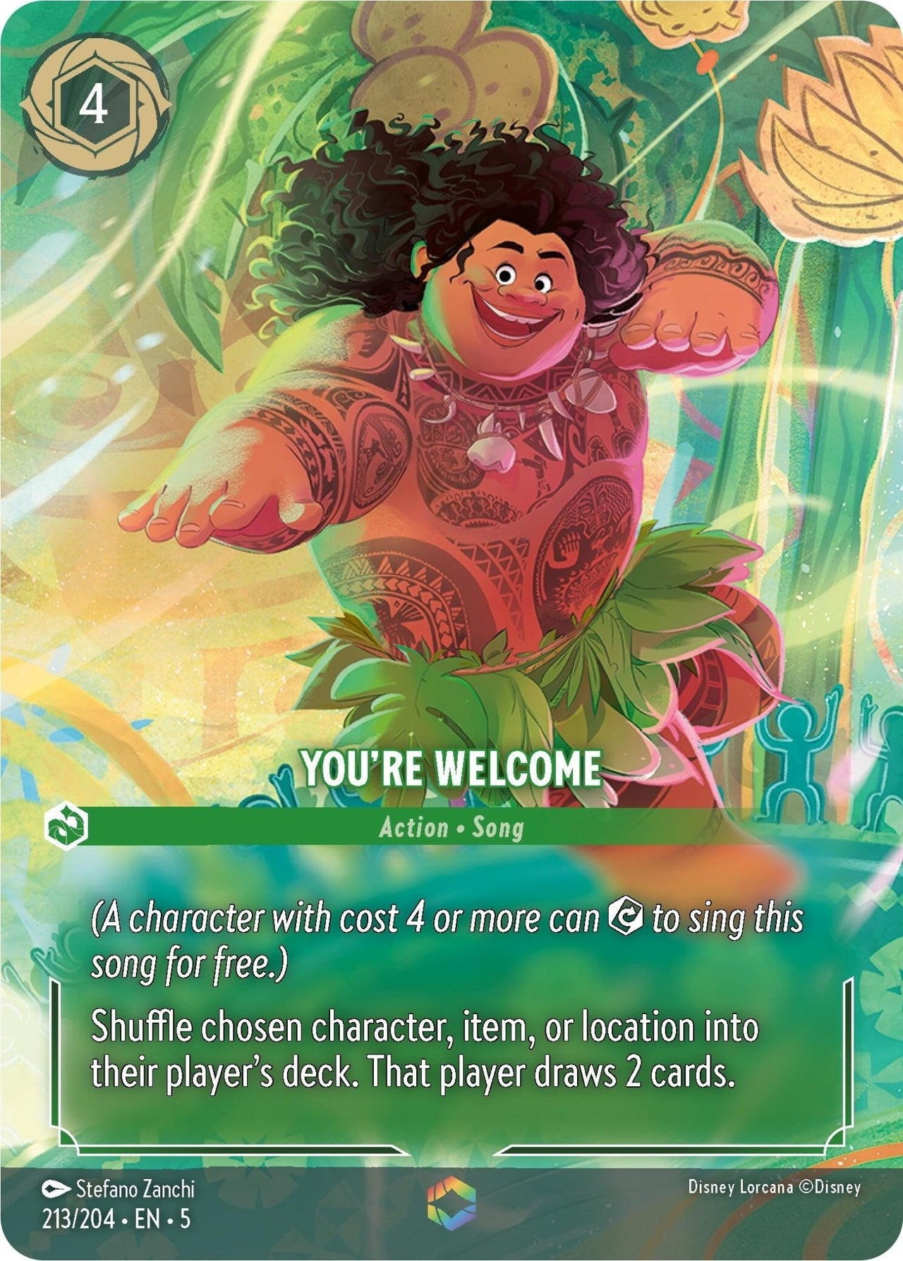 Ravensburger You're Welcome (Enchanted) (213/204) (Shimmering Skies) by LAB7 Malta, Europe