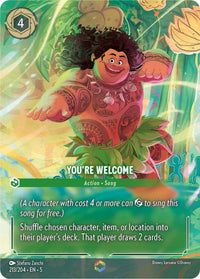 Ravensburger You're Welcome (Enchanted) (213/204) (Shimmering Skies) by LAB7 Malta, Europe
