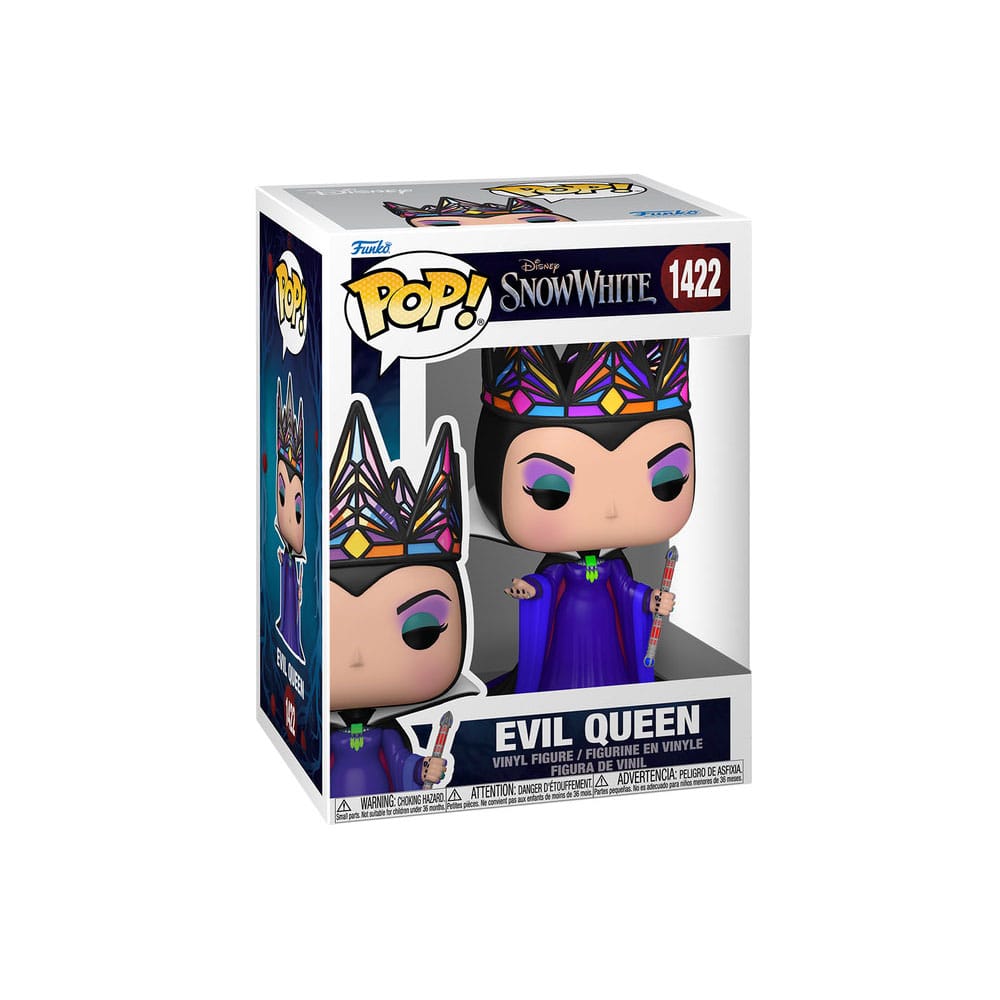 Funko Disney POP! Vinyl Figure – Evil Queen (Black & Purple Gown) – 9cm by LAB7 Malta, Europe