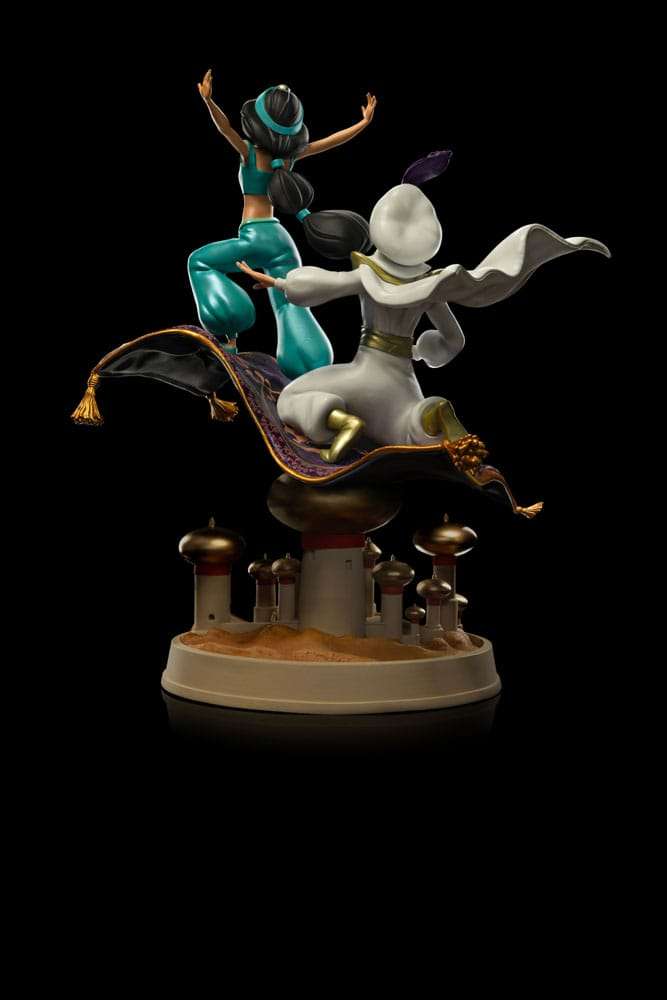 Iron Studios Disney Scale Statue 1/10 Aladdin and Yasmine 30 cm by LAB7 Malta, Europe