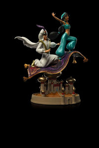 Iron Studios Disney Scale Statue 1/10 Aladdin and Yasmine 30 cm by LAB7 Malta, Europe