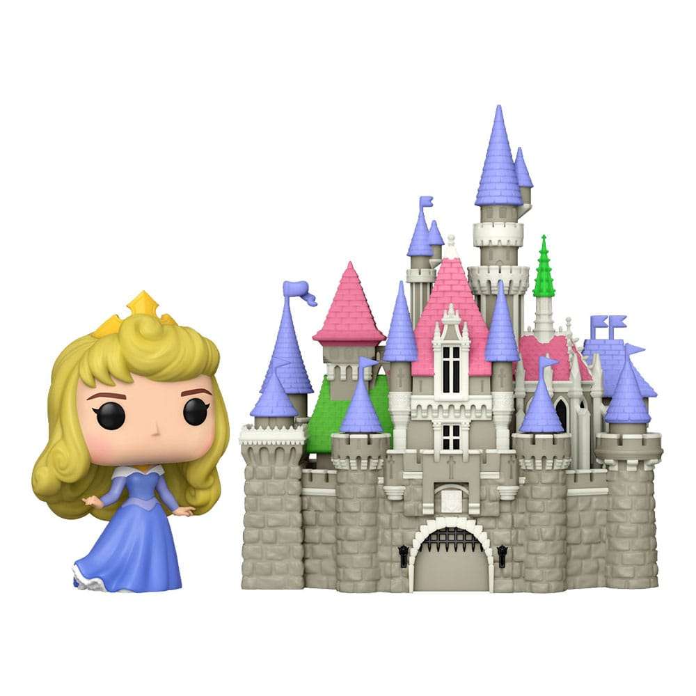 Funko Disney: Ultimate Princess POP! Town Vinyl Figure Aurora & Castle (Sleeping Beauty) 9 cm by LAB7 Malta, Europe