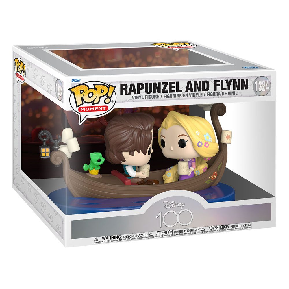 Funko Disney's 100th Anniversary POP Moment! 2 - Pack Rapunzel & Flynn 1324 by LAB7 Malta, Europe