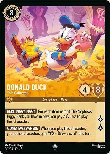 Donald Duck - Coin Collector (37/204) (Reign of Jafar) in Malta | LAB7
