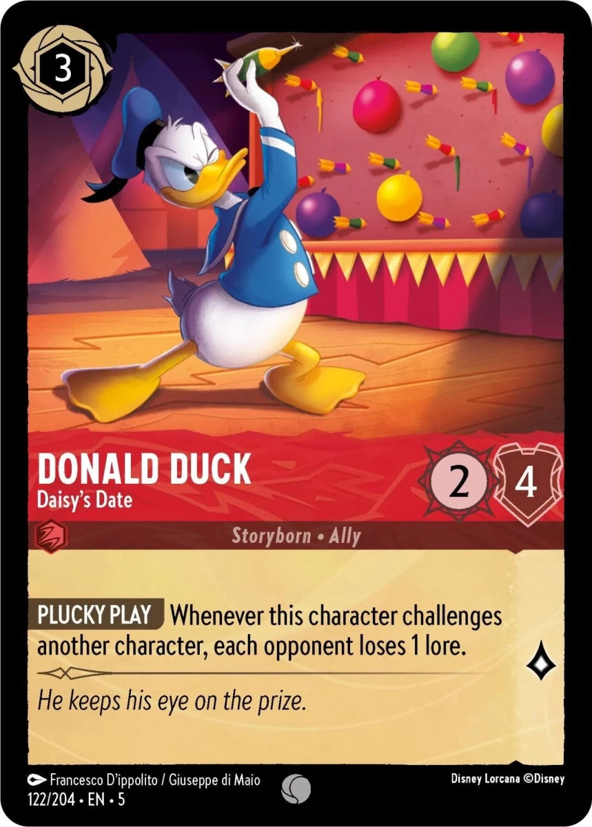 Donald Duck - Daisy's Date (122/204) (Shimmering Skies) in Malta | LAB7