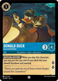 Donald Duck - Focused Flatfoot (155/204) (Shimmering Skies) in Malta | LAB7