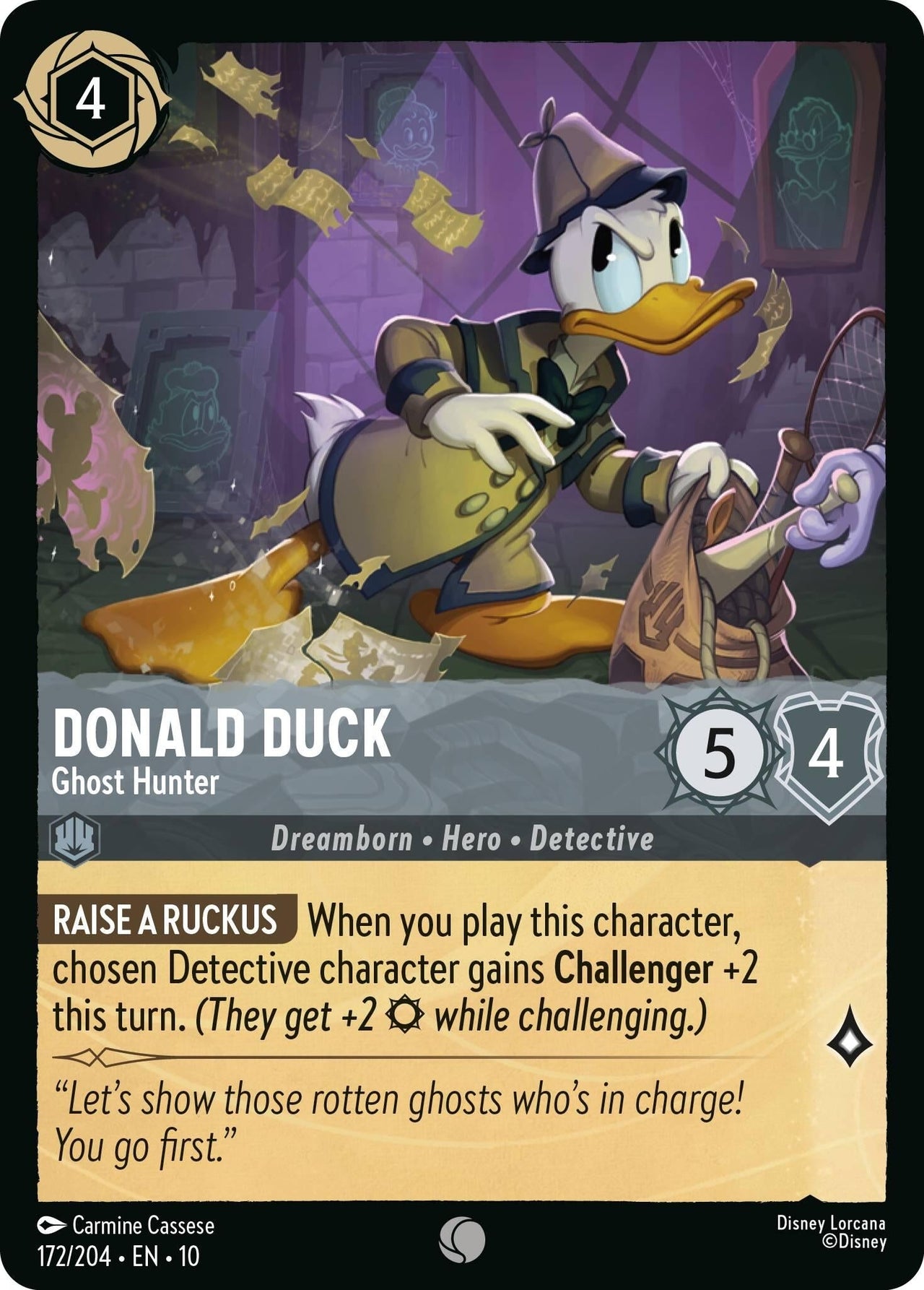 Donald Duck - Ghost Hunter (172/204) (Whispers in the Well) in Malta | LAB7