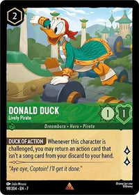 Donald Duck - Lively Pirate (98/204) (Archazia's Island) in Malta | LAB7