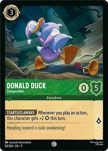 Donald Duck - Sleepwalker (83/204) (Fabled) in Malta | LAB7