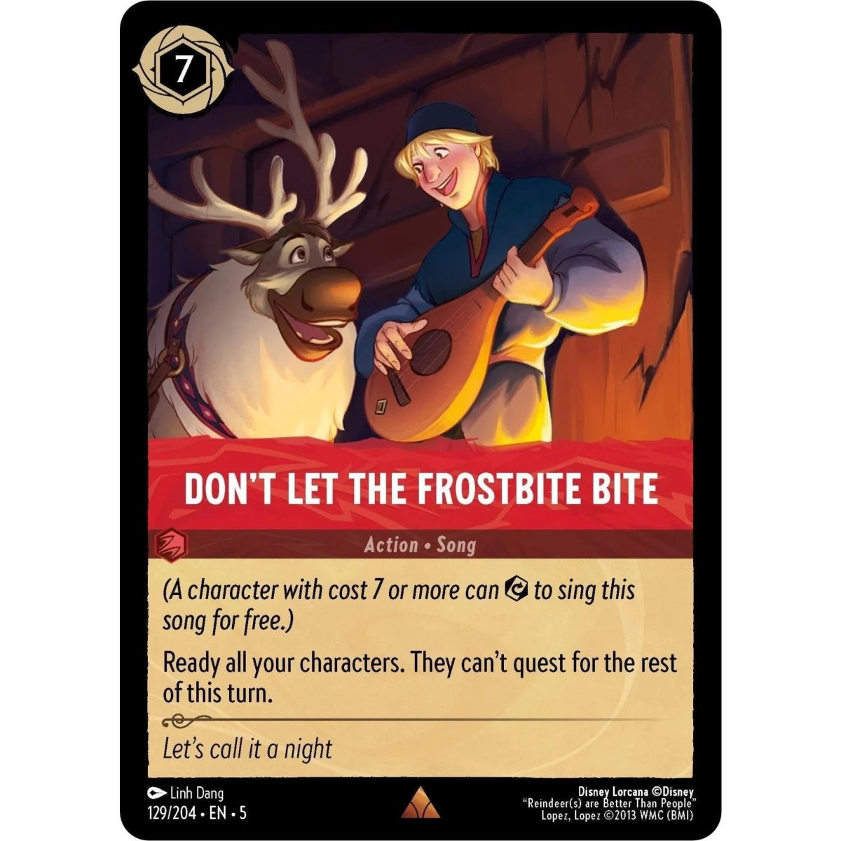 Don't Let the Frostbite Bite (129/204) (Shimmering Skies) in Malta | LAB7