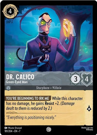 Dr. Calico - Green-Eyed Man (181/204) (Archazia's Island) in Malta | LAB7