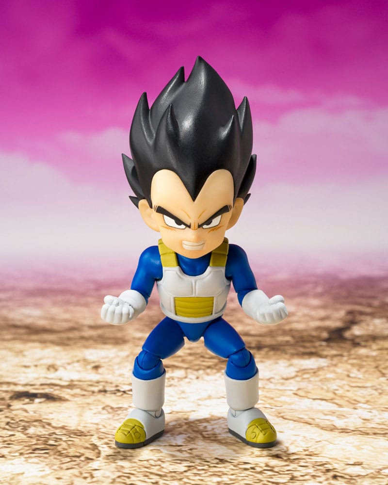 Tamashii Nations Dragon Ball Daima S.H.Figuarts Vegeta Mini Action Figure by LAB7 Malta, Europe