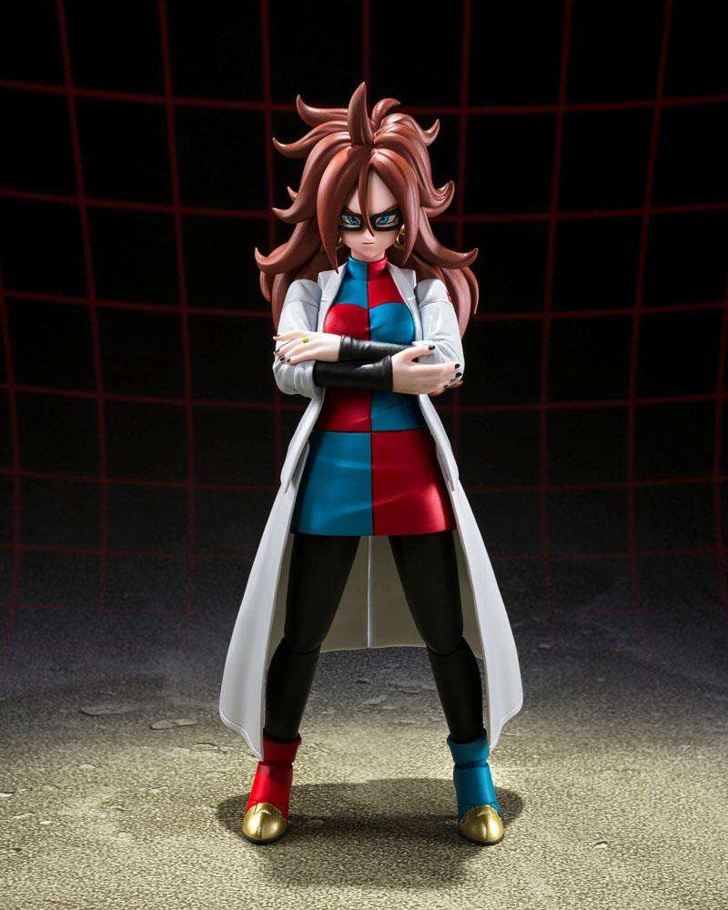 Dragon Ball Fighter Z S.H. Figuarts Action Figure Android 21 (Lab Coat) 15 cm in Malta | LAB7