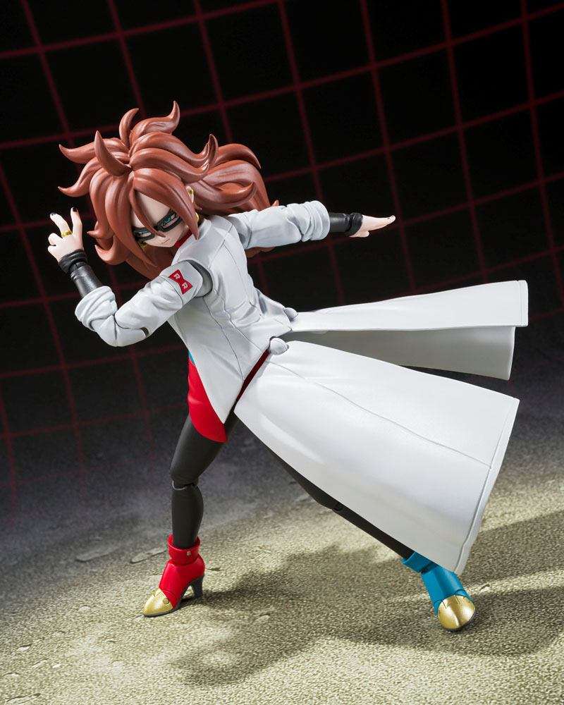Dragon Ball Fighter Z S.H. Figuarts Action Figure Android 21 (Lab Coat) 15 cm in Malta | LAB7