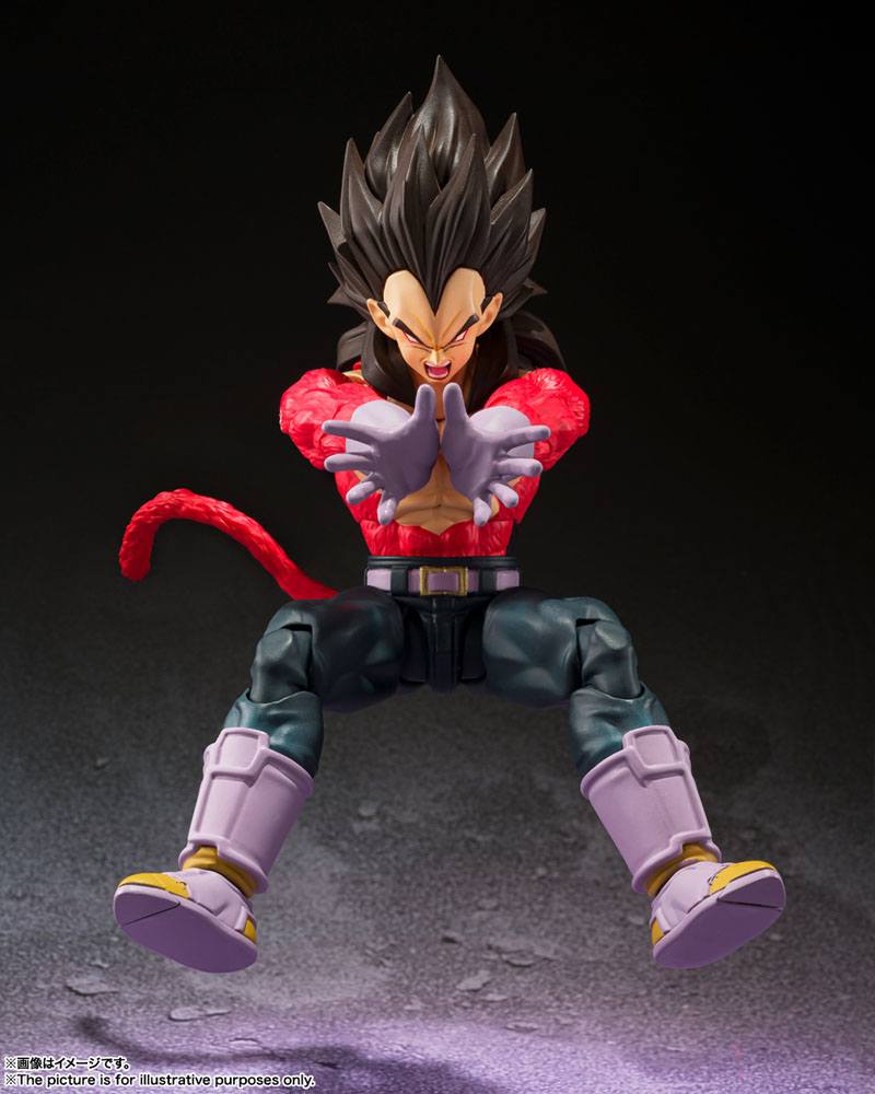 Tamashii Nations Dragon Ball GT S.H. Figuarts Action Figure SS 4 Vegeta by LAB7 Malta, Europe