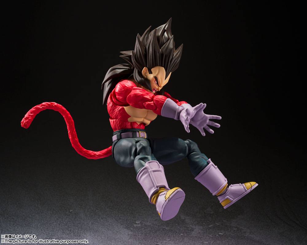 Tamashii Nations Dragon Ball GT S.H. Figuarts Action Figure SS 4 Vegeta by LAB7 Malta, Europe