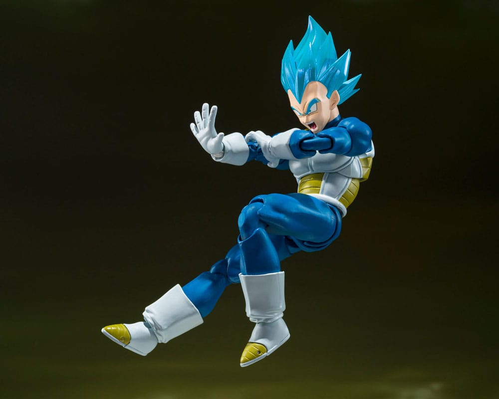 Tamashii Nations Dragon Ball S.H. Figuarts SSGSS Vegeta - Saiyan Pride - 14cm by LAB7 Malta, Europe