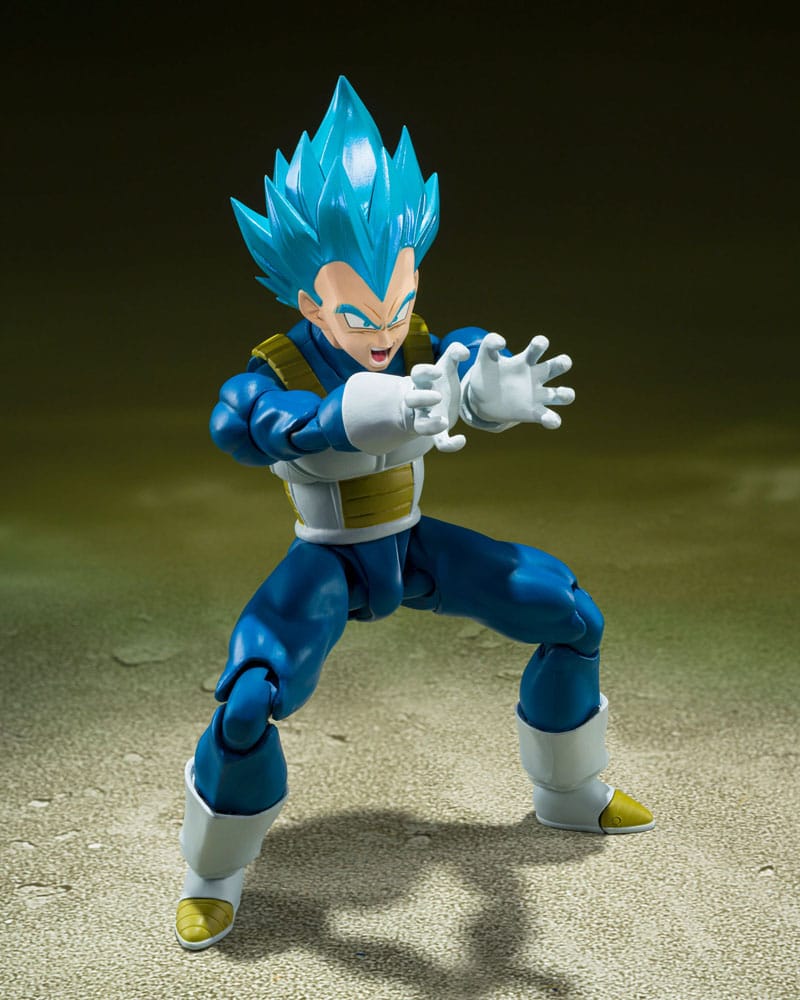Tamashii Nations Dragon Ball S.H. Figuarts SSGSS Vegeta - Saiyan Pride - 14cm by LAB7 Malta, Europe