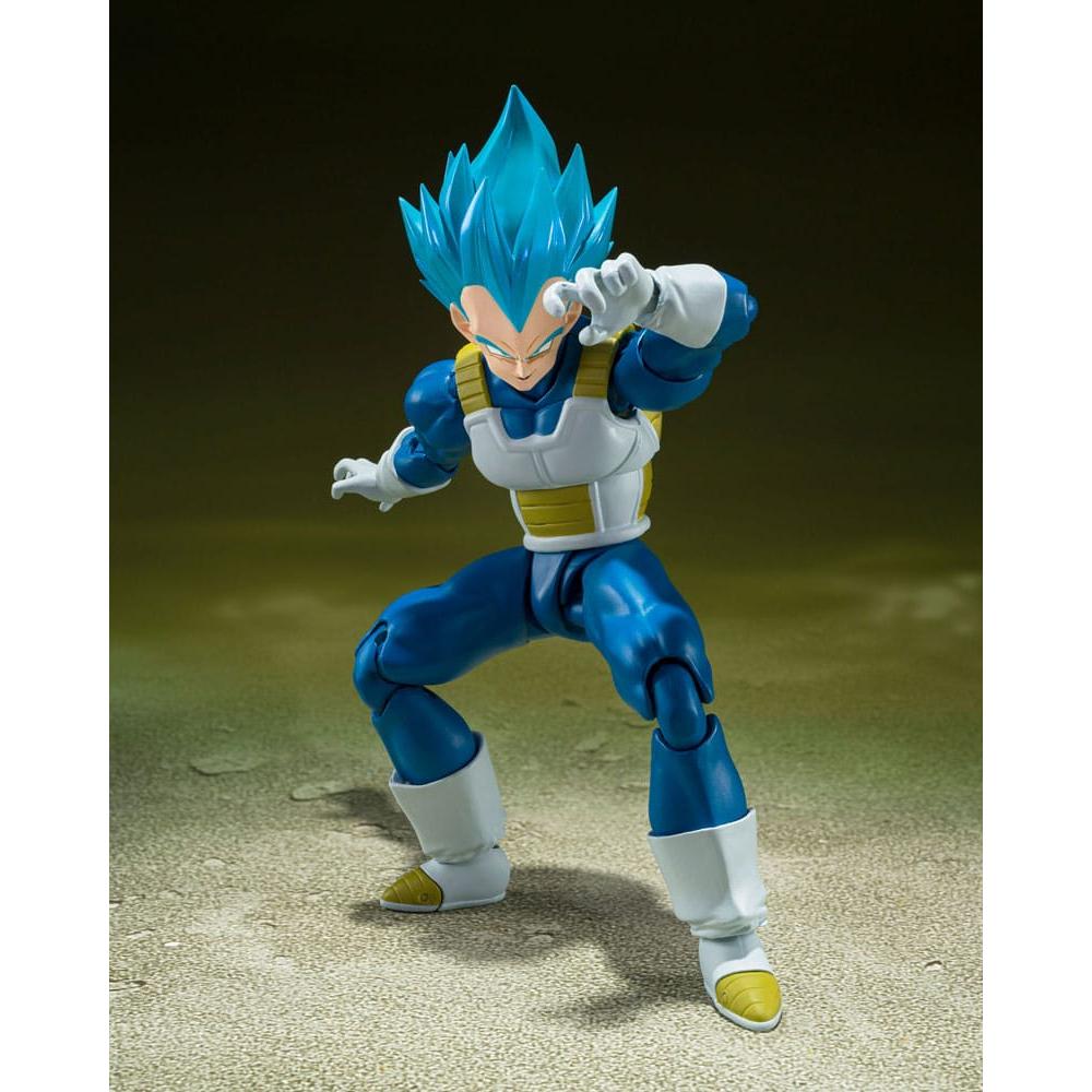 Tamashii Nations Dragon Ball S.H. Figuarts SSGSS Vegeta - Saiyan Pride - 14cm by LAB7 Malta, Europe