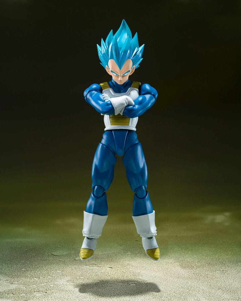 Tamashii Nations Dragon Ball S.H. Figuarts SSGSS Vegeta - Saiyan Pride - 14cm by LAB7 Malta, Europe