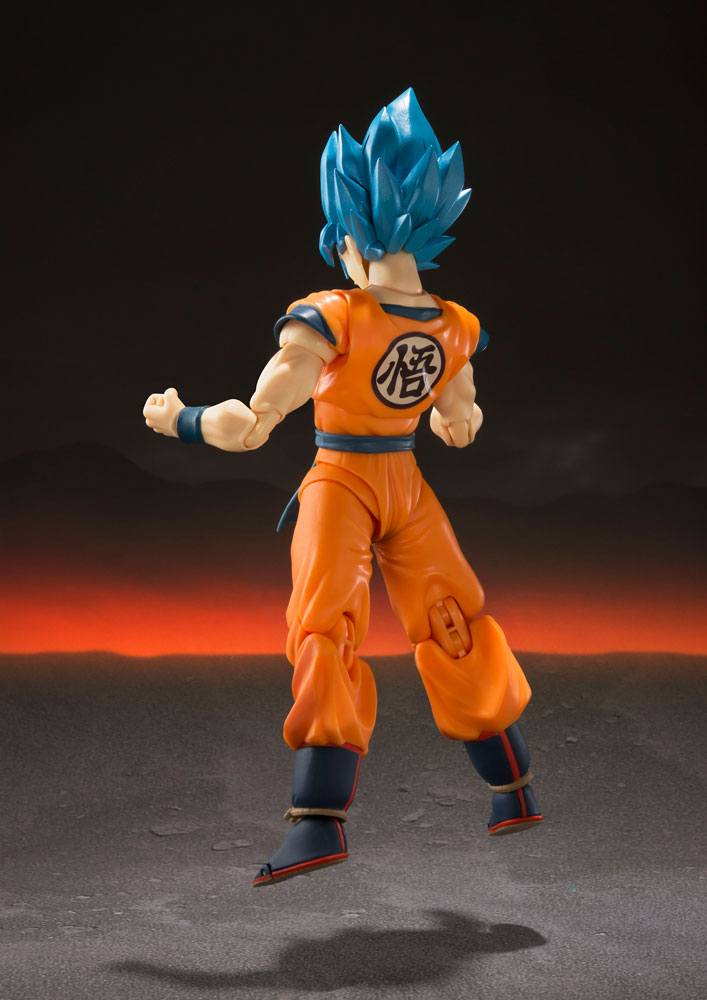 Tamashii Nations Dragon Ball Super Broly S.H. Figuarts Action Figure Super Saiyan God Super Saiyan Goku Super 14 cm by LAB7 Malta, Europe