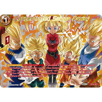 Dragon Ball Super: Masters Concentrated Saiyan Power (Collector Booster Gold) (BT24 - 007) (Beyond Generations) by LAB7 Malta, Europe