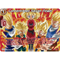 Dragon Ball Super: Masters Concentrated Saiyan Power (Collector Booster Silver) (BT24 - 007) (Beyond Generations) by LAB7 Malta, Europe