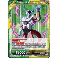 Dragon Ball Super: Masters Frieza, Preliminary Test (BT24 - 137) (Beyond Generations) by LAB7 Malta, Europe