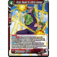 Dragon Ball Super: Masters Piccolo, Request for a Worthy Adversary (BT24 - 009) (Beyond Generations) by LAB7 Malta, Europe