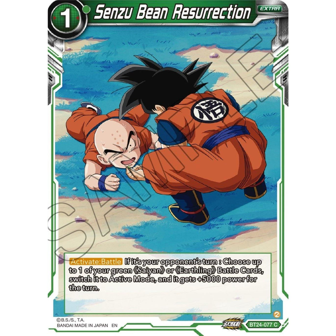 Dragon Ball Super: Masters Senzu Bean Resurrection (BT24 - 077) (Beyond Generations) by LAB7 Malta, Europe