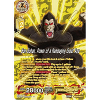 Dragon Ball Super: Masters Son Gohan, Power of a Rampaging Great Ape (Collector Booster Silver) (BT24 - 081) (Beyond Generations) by LAB7 Malta, Europe
