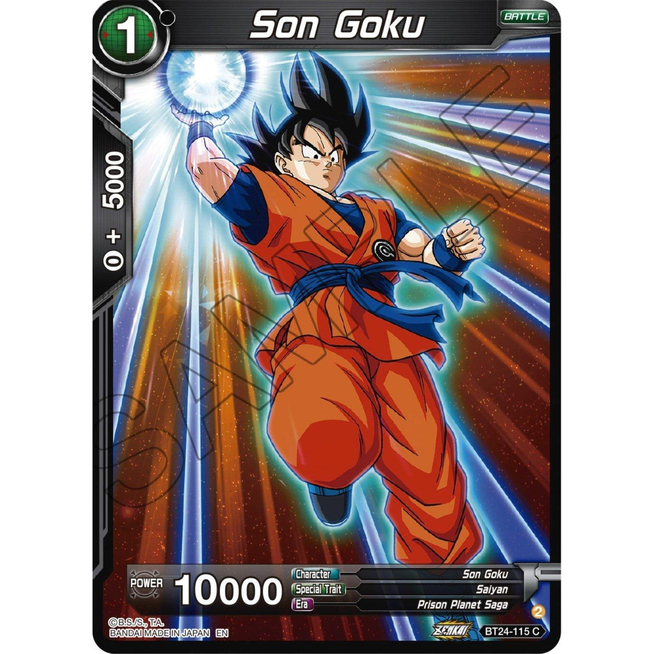 Dragon Ball Super: Masters Son Goku (BT24 - 115) (Beyond Generations) by LAB7 Malta, Europe