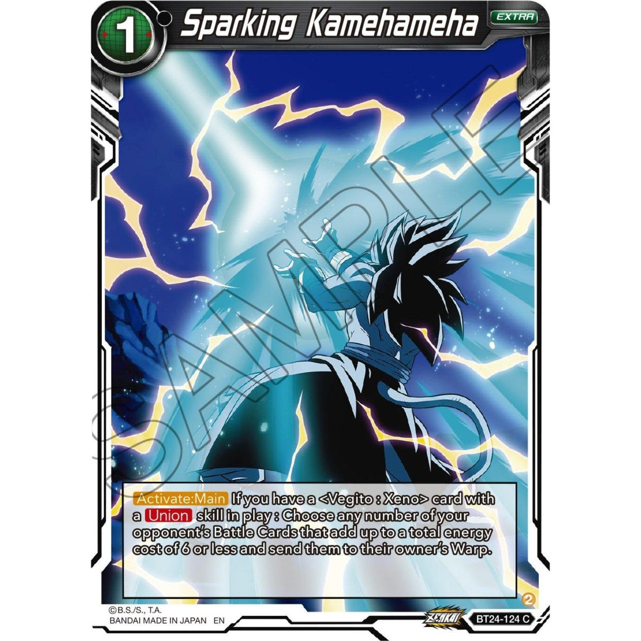 Dragon Ball Super: Masters Sparking Kamehameha (BT24 - 124) (Beyond Generations) by LAB7 Malta, Europe