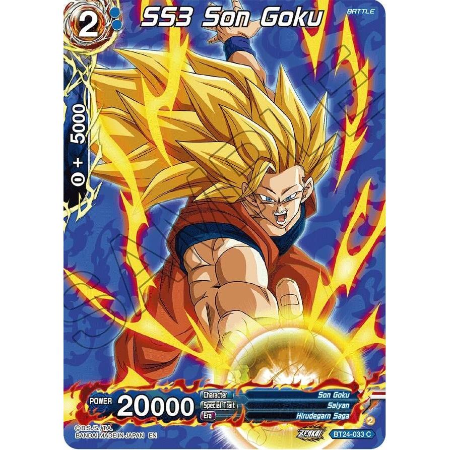 Dragon Ball Super: Masters SS3 Son Goku (Collector Booster Silver) (BT24 - 033) (Beyond Generations) by LAB7 Malta, Europe