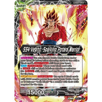 Dragon Ball Super: Masters SS4 Son Goku & SS4 Vegeta // SS4 Vegito, Sparking Potara Warrior (BT24 - 112) (Beyond Generations) by LAB7 Malta, Europe