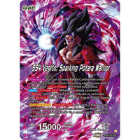 Dragon Ball Super: Masters SS4 Son Goku & SS4 Vegeta // SS4 Vegito, Sparking Potara Warrior (SLR) (BT24 - 112) (Beyond Generations) by LAB7 Malta, Europe