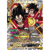Dragon Ball Super: Masters SS4 Son Goku & SS4 Vegeta, Striking a Weak Point (Collector Booster Gold) (BT24 - 118) (Beyond Generations) by LAB7 Malta, Europe