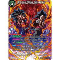 Dragon Ball Super: Masters SS4 Son Goku & SS4 Vegeta, Striking a Weak Point (SPR) (BT24 - 118) (Beyond Generations) by LAB7 Malta, Europe