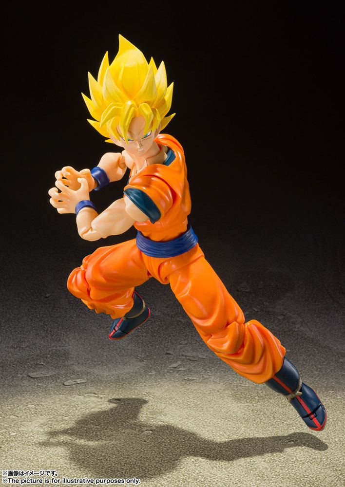 Tamashii Nations Dragonball Z S.H. Figuarts Action Fig SS Full Power Son Goku by LAB7 Malta, Europe