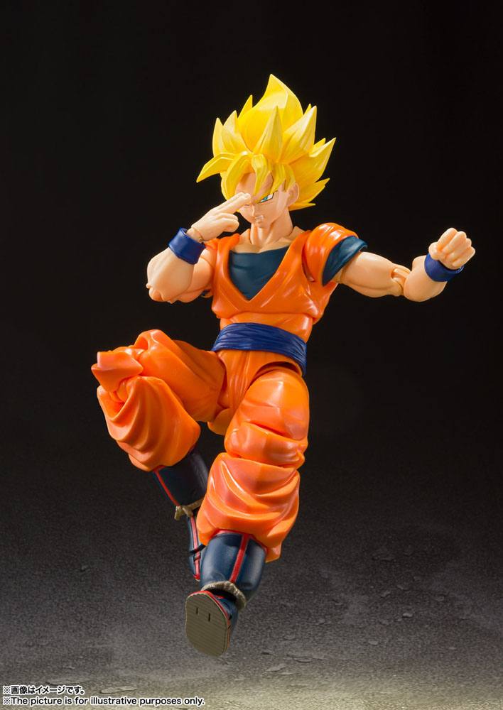 Tamashii Nations Dragonball Z S.H. Figuarts Action Fig SS Full Power Son Goku by LAB7 Malta, Europe