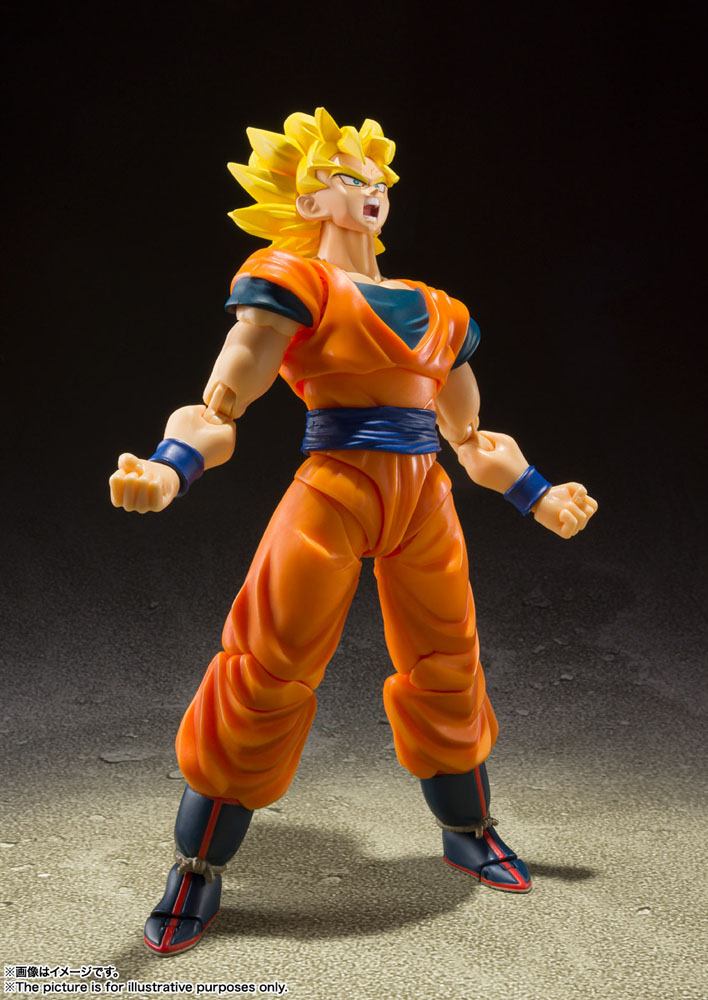 Tamashii Nations Dragonball Z S.H. Figuarts Action Fig SS Full Power Son Goku by LAB7 Malta, Europe