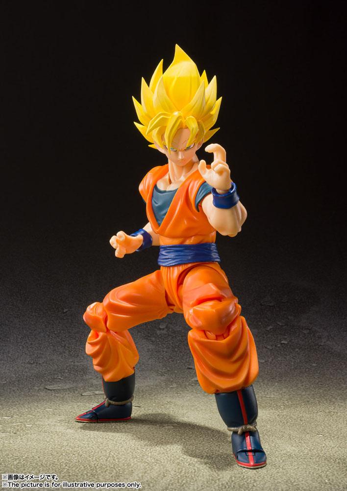 Tamashii Nations Dragonball Z S.H. Figuarts Action Fig SS Full Power Son Goku by LAB7 Malta, Europe
